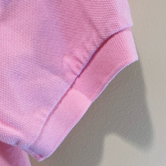 π3xHPπNWOT Polo Ralph Lauren Pink Polo Blue Label Shirt L - Picture 7 of 11
